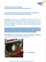 A German technical document with a photo of cables; a red circle highlights an area labeled Isolationsfehler.